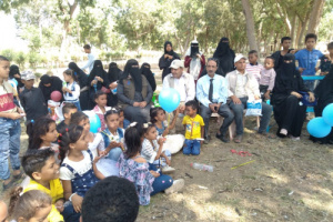 همزة وصال تشارك في فعالية اليوم المفتوح للايتام بعدن 