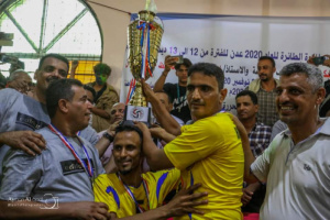 الشعلة بطلاً لبطولة أعياد الثورة لكرة الطائرة بفوزة على خيبل المهرة