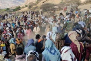 قيادات المجلس الانتقالي تتقدم مشييعي جثمان المناضل فضل الصالحي بمودية 
