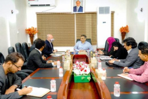 محافظ عدن يناقش مع مدير "الاوتشا" التنسيق بين السلطة المحلية والمنظمات الدولية