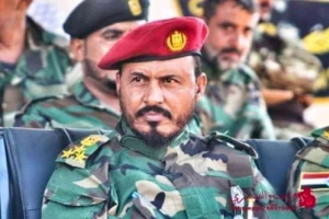 قيادة محور أبين تعزي بوفاة قائد اللواء 15 صاعقة ناصر الرضامي 