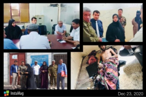 دائرة حقوق الإنسان بـ الانتقالي تطّلع على أوضاع المحتجزين بشرطة خور_مكسر
