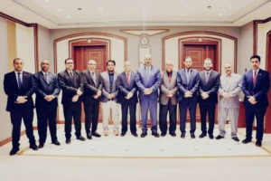 الرئيس الزبيدي يستقبل الكتلة الوزارية من المجلس الانتقالي