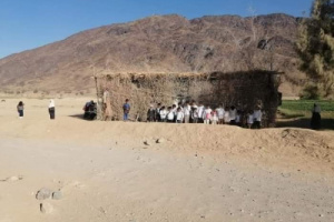 تعليم في بطن الجبل.. شبوة تدفع ثمن إجرام إخوان بن عديو