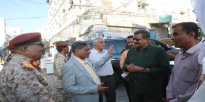 محافظ حضرموت يوجه بإغلاق محلات غير ملتزمة بالنظافة وإزالة البساط العشوائية