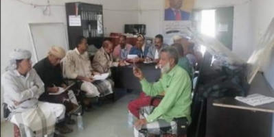 هيئة عسكرية للجيش والأمن الجنوبيين في حبيل جبر