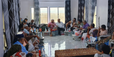 لقاء يجمع قائد حزام الصبيحة برئيس انتقالي لحج وقيادات المجالس الانتقالية بمديريات الصبيحة 