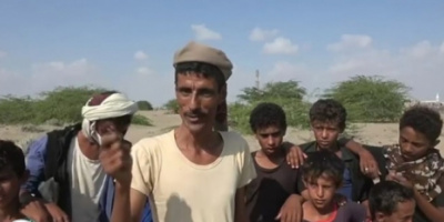 إصابة طفل بإنفجار مقذوف من مخلفات الحرب في منطقة الشيخ سالم بأبين 