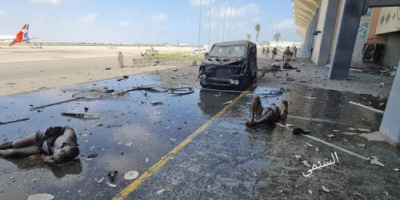 العولقي : يطالب بتحقيق شفاف لمعرفة الجهة التي تقف خلف استهداف مطار عدن 