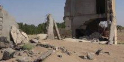 نهبوا منزله وفجروه وقتلوا أولاده وأحرقوا مزرعته #لفلاح_زيد جرائم الحوثيين