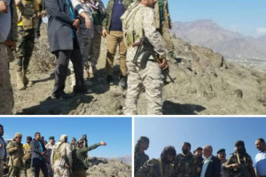 صندوق النظافة والتحسين بالضالع يدشن العمل في مقلب النفايات الجديد