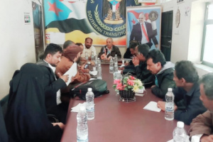 إنتقالي الضالع يناقش المحاور الرئيسية لخطة عملها للعام 2021م