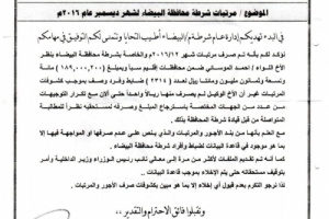 وثيقه تكشف ان النائب العام الجديد للجمهورية متهم بقضايا فساد ونهب..(وثيقة)