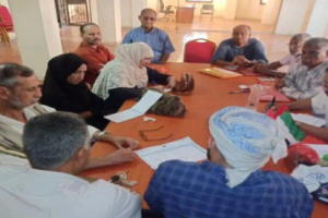 انتقالي صيرة يناقش تطبيق الخطط الخدمية للتخفيف معاناة المواطنين
