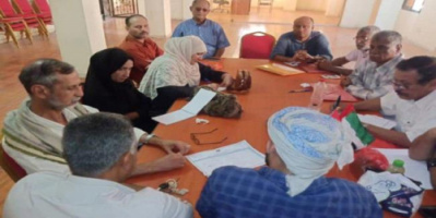 انتقالي صيرة يناقش تطبيق الخطط الخدمية للتخفيف معاناة المواطنين