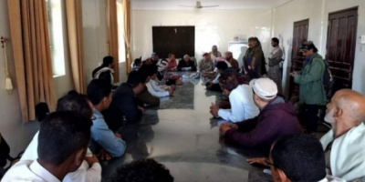 رئيس إنتقالي الضالع يلتقي بأعضاء الغرفة التجارية لبحث سبل تخفيف تداعيات الأزمة الاقتصادية