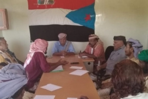 إنتقالي أحور يناقش خطط الهيئة التنفيذية للمجلس في المديرية لعام 2021