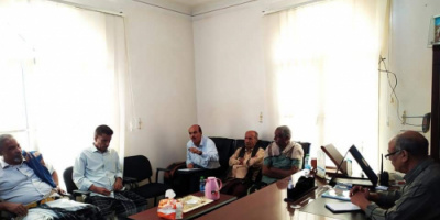 قيادة انتقالي حضرموت تطلع على نشاط فريق "حضرموت الخير"