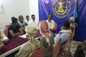 انتقالي سيئون يشهر اللجان المحلية في مركز "ه‍ـ" بحي الوحدة