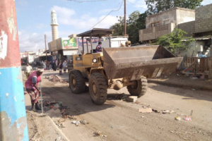 حملة لرفع المُخلفات المتراكمة بخنفر