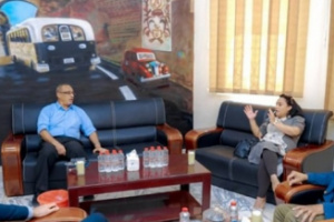 شطارة يلتقي مدير العمليات في منظمة نداء جنيف