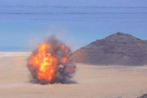مسام تنتزع اكثر من 1400 لغما وعبوة ناسفة في باب المندب