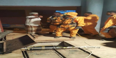 اللواء البحسني يوجه بالتحقيق في حادثة وفاة عمال الصرف الصحي بالمكلا