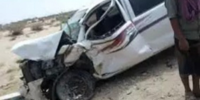 وفاة ركاب في حادث مروري مروع في لحج 