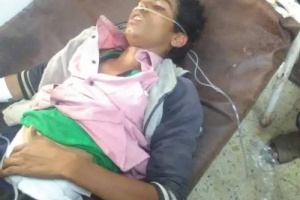 مليشيا الحوثي تستهدف المدنيين بسلاح الكاتيوشا في حيفان