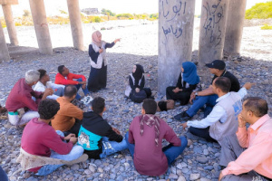 مبادرة هويتي تزور عدد من المعالم التاريخية في محافظة لحج
