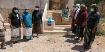 مركز عمد يتسلم أدوات طبية مقدمة من القيادة المحلية للانتقالي بالمديرية