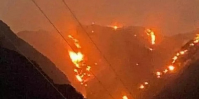 حقيقة إنفجار بركان بالقرب من منازل المواطنين في يافع 