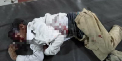 إسعاف طفلين دهستهما سيارة بالحبيلين لـ ردفان العام 