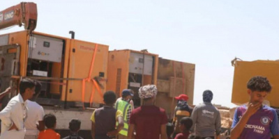 خليفة الإنسانية تزود أهالي نوجد بــ3مولدات كهرباء استعداداً لشهر رمضان