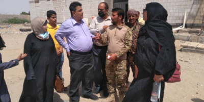 وفد حقوقي من الجمعية الوطنية يتفقد نزلاء السجن المركزي في أبين