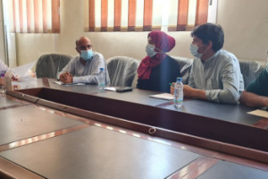 مدير أمن العاصمة عدن يلتقي بمنظمة الهجرة الدولية 