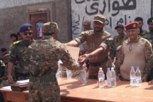 معسكر الشهيد ابو اليمامة يحتفل بتخرج دفعة جديدة بلحج