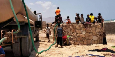 خليفة الإنسانية تلبي الاحتياجات المائية لمنطقة غبة بسقطرى