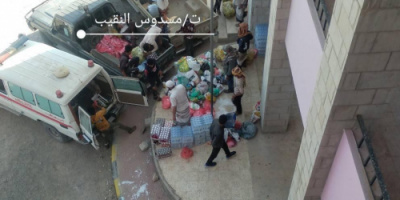 أبناء الحود يقدمون وجبة إفطار للقوات المسلحة الجنوبية في جبهة الضالع 