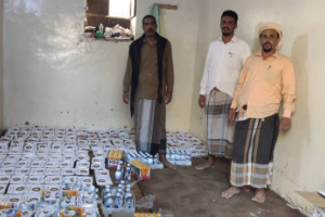 انتقالي حريضة يدشن مبادرة توزيع وجبات افطار صائم الرمضانية