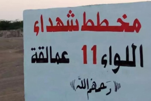 قيادة اللواء 11 عمالقة تمنح أسر الشهداء والجرحى قطع أرض 