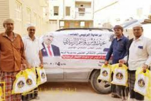 انتقالي تريم يواصل توزيع وجبة افطار صائم الرمضانية للأكثر احتياجاً