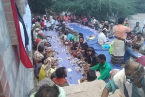 انتقالي احور يدشن مشروع افطار صائم الرمضانية بالمديرية