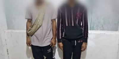 أمن عدن يضبط شخصين حاولا سرقة سيارة بصيرة 