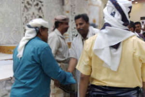 عدد من القيادات يؤدون واجب العزاء في فقيد الوطن والقوات المسلحة الجنوبية العميد طيار محمد جواس الحسني 