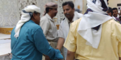 عدد من القيادات يؤدون واجب العزاء في فقيد الوطن والقوات المسلحة الجنوبية العميد طيار محمد جواس الحسني 