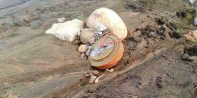 السيول تفجر ألغاما حوثية في بمنطقة الحويمي بكرش