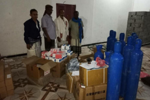الجالية الجنوبية بكاليفورنيا تدعم مستشفى الملاح بمستلزمات طبية