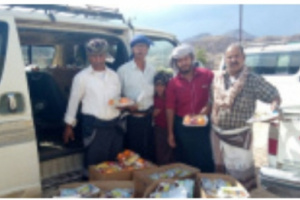 الانتقالي يواصل إفطار الصائمين بالروضة في شبوة