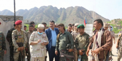 العميد الشيبة يزور اللواء الرابع حزم في مديرية طور الباحة